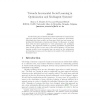 Towards incremental social learning in optimization and multiagent systems
