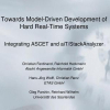 Towards Model-Driven Development of Hard Real-Time Systems
