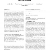 Towards optimally multiplexed applications of universal DNA tag systems