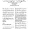 Towards supporting awareness of indirect conflicts across software configuration management workspaces