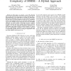 Towards the Performance of ML and the Complexity of MMSE - A Hybrid Approach