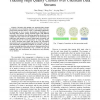 Tracking High Quality Clusters over Uncertain Data Streams