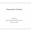 Transaction Calculus