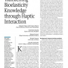 Transferring Bioelasticity Knowledge through Haptic Interaction