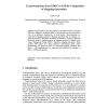 Transformations from EDOC to EJB by Composition of Mapping Operations