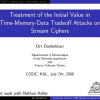 Treatment of the initial value in Time-Memory-Data Tradeoff attacks on stream ciphers