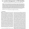 Two-Level Pointer Forwarding Strategy for Location Management in PCS Networks