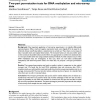 Two-part permutation tests for DNA methylation and microarray data