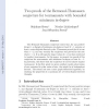 Two proofs of the Bermond-Thomassen conjecture for tournaments with bounded minimum in-degree