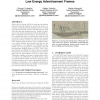 Two-Way Communication Protocol using Bluetooth Low Energy Advertisement Frames