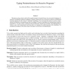 Typing noninterference for reactive programs