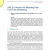 UML 2.0 Notation for Modeling Real Time Task Scheduling