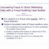 Uncovering Fraud in Direct Marketing Data with a Fraud Auditing Case Builder