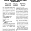 Understanding context: creating a lasting impact in experimental software engineering research