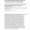 Universal solvation model based on conductor-like screening model