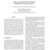 Using a Connected Filter for Structure Estimation in Perspective Systems