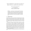 Using classification to determine the number of finger strokes on a multi-touch tactile device