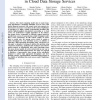 Using Global Behavior Modeling to Improve QoS in Cloud Data Storage Services