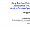 Using Rule-Based Activity Descriptions to Evaluate Intrusion-Detection Systems
