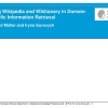 Using Wikipedia and Wiktionary in Domain-Specific Information Retrieval
