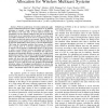 Utility-Based User Grouping and Bandwidth Allocation for Wireless Multicast Systems