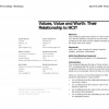 Values, value and worth: their relationship to hci?