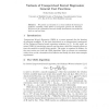 Variants of Unsupervised Kernel Regression: General cost functions