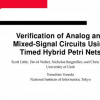 Verification of Analog and Mixed-Signal Circuits Using Timed Hybrid Petri Nets