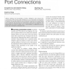 Verification of Pin-Accurate Port Connections