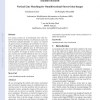 Vertical line matching for omnidirectional stereovision images