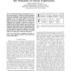 Vibrotactile Rendering of Human Emotions on the Manifold of Facial Expressions