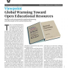 Viewpoint: Global warming toward open educational resources