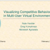 Visualizing Competitive Behaviors in Multi-User Virtual Environments