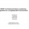 WASP: An Enhanced Indoor Locationing Algorithm for a Congested Wi-Fi Environment