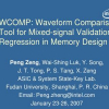 WCOMP: Waveform Comparison Tool for Mixed-signal Validation Regression in Memory Design
