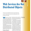 Web Services Are Not Distributed Objects