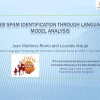 Web spam identification through language model analysis