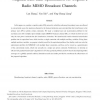 Weighted Sum Rate Optimization for Cognitive Radio MIMO Broadcast Channels