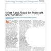 What road ahead for Microsoft and Windows?