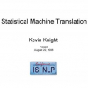 What's New in Statistical Machine Translation