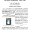 Wheel-ground Interaction Modelling and Torque Distribution for a Redundant Mobile Robot