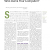 Who Owns Your Computer?