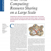 Wide-Area Computing: Resource Sharing on a Large Scale