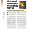 Windows of Vulnerability: A Case Study Analysis