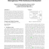 Wirelength modeling for homogeneous and heterogeneous FPGA architectural development