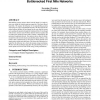 Wireless network interface energy conservation for bottlenecked first mile networks
