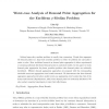 Worst-case analysis of demand point aggregation for the Euclidean p-median problem
