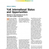 Y2K International Status and Opportunities