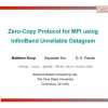 Zero-copy protocol for MPI using infiniband unreliable datagram