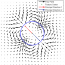 Scale and Rotation Invariant Detection of Singular Patterns in Vector Flow Fields